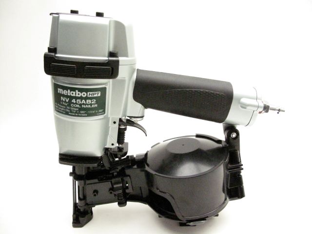 FASTENER EXPRESS | Metabo/HPT NV45AB2M-R Coil Roofing Nailer