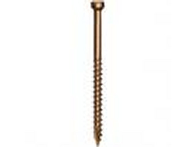 GRK FIN/TRIM Head ProPak 8 by 2 1/2" Finishing Screws, 605 per Pail 