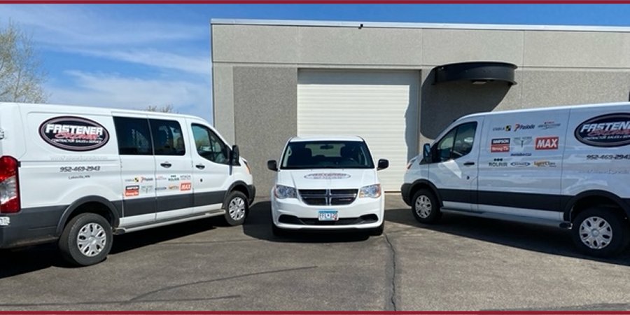 Fastener Express Inc. Delivery Vehicles, Lakeville, Minnesota, 2021
