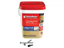 FastenMaster FMLL0358B LedgerLok Flat Head Wood Screw - Bucket of 250 - 3-5/8"
